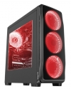 Кутия за компютър Genesis Case Titan 750 Red Midi Tower Usb 3.0