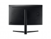 Монитор Samsung C27H800FCUX, 27" CURVED VA LED, 60Hz, 5 ms GTG, 1920x1080, 250 cd/m2, 3000:1 Contrast, Mega DCR, Eye Saver, Flicker Free, Samsung MagicBright, Game Mode, FreeSync, DP 1.2, HDMI 1.4, USB-C, 3xUSB, 178°/178°, Dark Silver