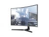 Монитор Samsung C27H800FCUX, 27" CURVED VA LED, 60Hz, 5 ms GTG, 1920x1080, 250 cd/m2, 3000:1 Contrast, Mega DCR, Eye Saver, Flicker Free, Samsung MagicBright, Game Mode, FreeSync, DP 1.2, HDMI 1.4, USB-C, 3xUSB, 178°/178°, Dark Silver