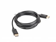 Кабел Lanberg display port M/M cable 3m 4K, black
