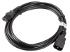 Кабел Lanberg extension power supply cable IEC 320 C13 -> C14 3m VDE, black