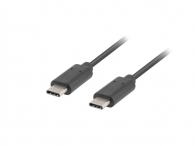 Кабел Lanberg USB-C M/M 3.1 Gen 1 cable 1m, black