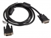 Кабел Lanberg DVI-D (M) (24+1)-> DVI-D (M) (24+1) cable 3m, dual link, black