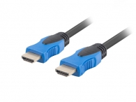 Кабел Lanberg HDMI M/M V2.0 cable 4K 0.5m CU, black