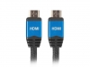 Кабел Lanberg HDMI M/M V2.0 cable 1.8m CU, black premium