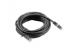 Кабел Lanberg patch cord CAT.5E FTP 10m, black