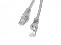 Кабел Lanberg patch cord CAT.6 FTP 0.25m, grey