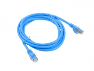Кабел Lanberg patch cord CAT.6 FTP 0.5m, blue