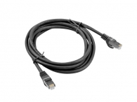 Кабел Lanberg patch cord CAT.6 FTP 0.5m, black