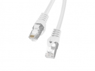 Кабел Lanberg patch cord CAT.6 FTP 0.5m, white