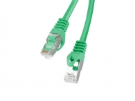 Кабел Lanberg patch cord CAT.6 FTP 1m, , green