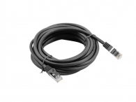 Кабел Lanberg patch cord CAT.6 FTP 10m, black