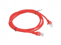 Кабел Lanberg patch cord CAT.6 1.5m, red