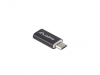 Адаптер Lanberg adapter USB type-c (f) -> micro-b (m) 2.0, black