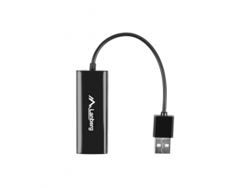 Адаптер Lanberg LAN adapter card USB 2.0 1x RJ45 100MB on cable