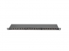 Пач панел Lanberg patch panel 24 port 0.5U CAT.5E shielded, black