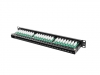 Пач панел Lanberg patch panel 48 port 1U CAT.5E, black