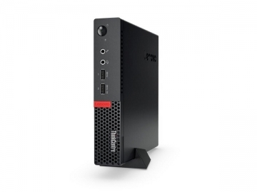 Настолен компютър Lenovo ThinkCentre M720q Tiny Intel Core i3-9100T (3.1GHz up to 3.7GHz, 6MB), 8GB DDR4 2666MHz, 256GB SSD, Intel UHD Graphics 630, WLAN ac, BT, KB, Mouse, Win 10 Pro, 3Y