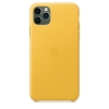 Калъф Apple iPhone 11 Pro Max Leather Case - Meyer Lemon (Seasonal Autumn 2019)