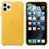 Калъф Apple iPhone 11 Pro Max Leather Case - Meyer Lemon (Seasonal Autumn 2019)