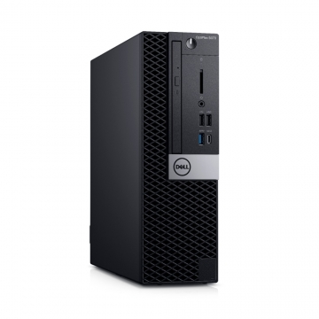 Настолен компютър Dell Optiplex 5070 SFF, Intel Core i7-9700 (12M Cache, up to 4.8 GHz), 8GB (1x8GB) 2666MHz DDR4, 256GB SSD PCIe M.2, Intel UHD 630, DVD RW, Win 10 Pro, 3Y Basic Onsite