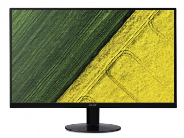 Монитор Acer SA240YBbmipux, 23.8", IPS, ZeroFrame, AG, Ultra-thin, FreeSync, 1ms, 75hz, 1920x1080 FHD, Flicker-Less, Blue Light Filter, 100M:1 DCR, 250 cd/m2, DP, HDMI, USB TypeC 15W (for Video input), Audio Out, Speakers 2x2W, Tilt, 2Y warranty, Black