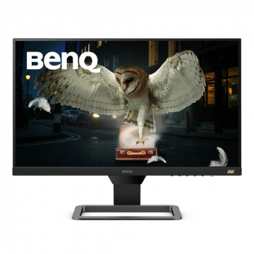 Монитор BenQ EW2480, 23.8" IPS, HDRi, 5ms, 1920x1080 FHD, FreeSync, Super Resolution, Smart focus, Flicker-free, B.I.+, LBL, ePaper mode, Eye Reminder, 1000:1, DCR 20M:1, 8bit, 250 cd/m, HDMI (v2.0) x3, Speakers 2.5W x2, Tilt, Vesa 100x100, Bezel-less, Bl