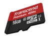 Памет Transcend 16GB micro SDHC UHS-I Premium (with adapter, Class 10)