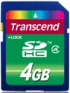 Памет Transcend 4GB SDHC (Class 4)