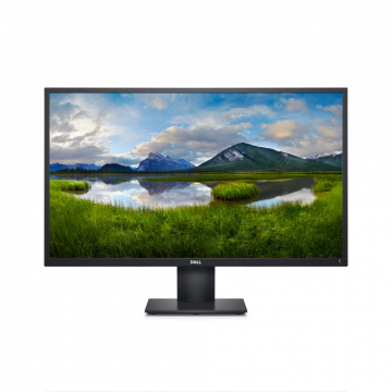 Монитор Dell E2720H, 27" Wide LED Anti-Glare, IPS Panel, 5ms, 1000:1, 300 cd/m2, 1920X1080 Full HD , VGA, Display Port, Tilt, Black, 5Y