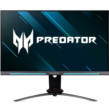 Монитор Acer Predator XB273UGSbmiiprzx, 27'' IPS LED, NVIDIA G-SYNC Comp., DisplayHDR 400, 165Hz, 1ms, 100M:1, 400 nits, 2560x1440 WQHD, 2xHDMI, DP, 2xUSB 3.0, Audio out, 2x 2W Speakers, Height adj., Pivot, Tilt, Swivel, Black/Dark silver