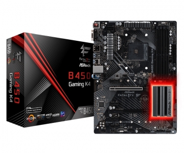 Дънна платка Asrock B450 Gaming K4