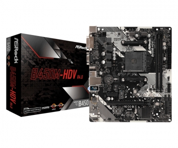 Дънна платка Asrock B450M-HDV