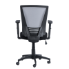 Работен стол ПАОЛА - черен- сив