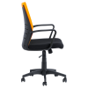 Работен стол ГАЛЕН - черен- оранжев