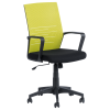 Работен стол ГАЛЕН - черен- зелен