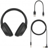 Слушалки Sony Headset WH-CH710N, Bluetooth/NFC, Artificial Intelligence Noise Cancelling, Google/Siri voice assistant, black