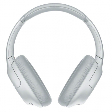 Слушалки Sony Headset WH-CH710N, Bluetooth/NFC, Artificial Intelligence Noise Cancelling, Google/Siri voice assistant, white