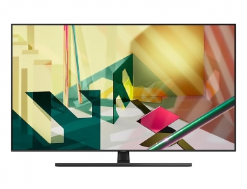 Телевизор Samsung 65" 65Q70T QLED FLAT, SMART, 3400 PQI, Dual LED, Quantum HDR, HDR 10+, Dolby Digital Plus, Bixby, Bluetooth, 4xHDMI, 2xUSB, LAN, Digital Audio, Frameless, Tizen, Black