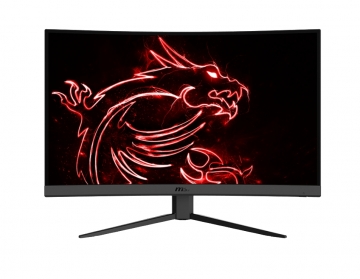 Монитор MSI Optix G27CQ4, 27", 1ms, 165Hz, VA, WQHD 2560x1440, CURVED 1500R, AG, 92% DCI-P3, FreeSync, Anti-Flicker, Less Blue Light, Night Vision, 250 cd/m2, Contrast 3000:1, DCR 100M:1, 2 x HDMI 2.0, DP, 1x Earphone out , Tilt, VESA100, Frameless