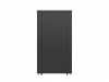 Комуникационен шкаф Lanberg rack cabinet 19" free-standing 37U / 800x1000 self-assembly flatpack with glass door, black + 19" fan unit / ventilation panel with lcd 2 fans + thermostat, 230V, black