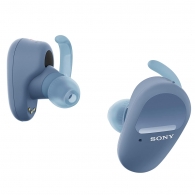 Слушалки Sony Headset WF-SP800N, blue