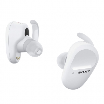 Слушалки Sony Headset WF-SP800N, white