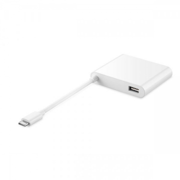 Докинг станция Huawei AD11 MateDock 2, USB, HDMI, VGA, USB-C,  White