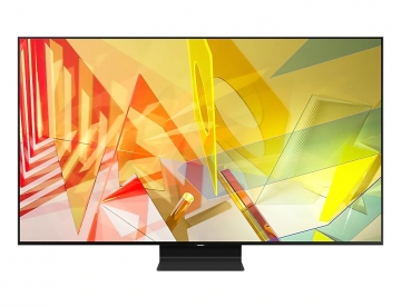 Телевизор Samsung 55" 55Q90T QLED FLAT, SMART, 4200 PQI, Dual LED, Direct Full Array, Quantum HDR 2000, HDR 10+, Dolby Digital Plus, Dolby 5.1 Decoder, Real Game Enhancer+, AMD FreeSync Premium, Bixby, Wi-Fi, Bluetooth, 4xHDMI, 2xUSB, Frameless, Tizen, Ti