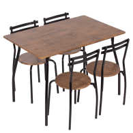 Комплект маса с 4 стола ИДЕА 20014- палисандър