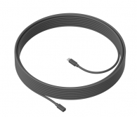 Кабел Logitech MeetUp Mic Extension Cable 10m - GRAPHITE