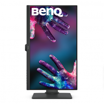 Монитор BenQ PD2705Q, 27" IPS LED, 5ms, 2560x1440 2K QHD, Designer Monitor, AQCOLOR, 100% sRGB, HDR10, B.I., LBL, KVM, ICCsync, CAD/CAM, DualView, Contrast 1000:1, 300 cd/m2, HDMI, DP, USB Type-C(Power 65W, DP alt), Speakers 2x2W, Height Adj., Swivel, Til