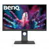 Монитор BenQ PD2705Q, 27" IPS LED, 5ms, 2560x1440 2K QHD, Designer Monitor, AQCOLOR, 100% sRGB, HDR10, B.I., LBL, KVM, ICCsync, CAD/CAM, DualView, Contrast 1000:1, 300 cd/m2, HDMI, DP, USB Type-C(Power 65W, DP alt), Speakers 2x2W, Height Adj., Swivel, Til