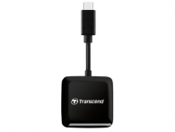 Четец за карти Transcend SD/microSD Card Reader, USB 3.2 Gen 1, Black, Type C